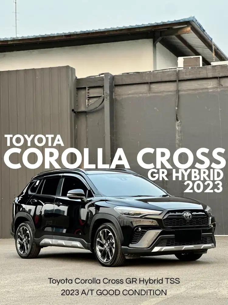 Toyota Corolla Cross GR Hybrid TSS 2023 Good Condition
