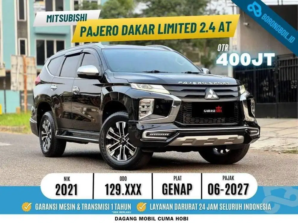 TERMURAH PAJERO SPORT DAKAR LIMITED EDITION 2.4 AT 2021 FULL RECORD