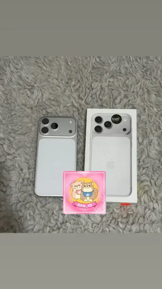 iphone 17 promax 256 silver ibox