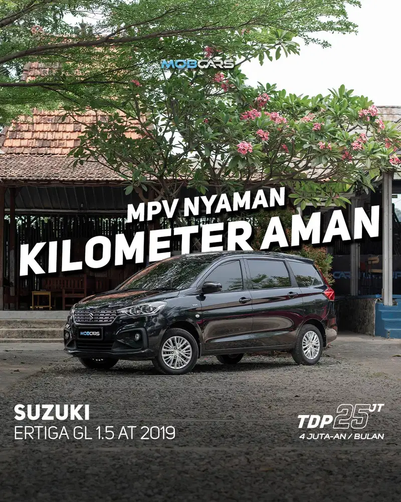 [LOW KM] ERTIGA GL AT 2019