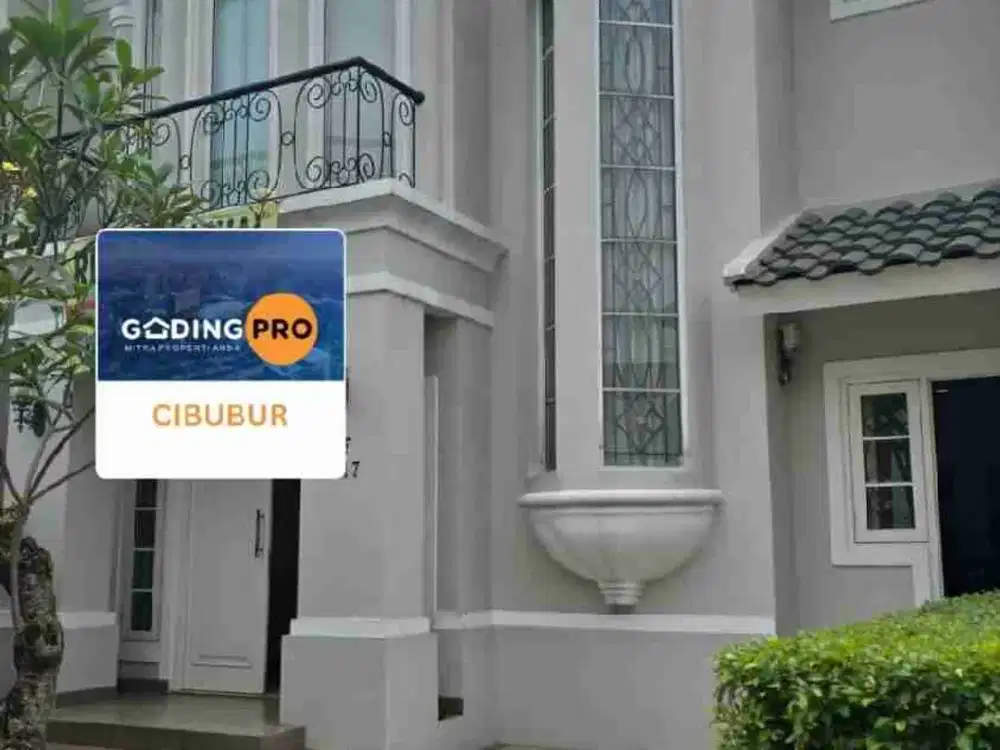DIJUAL RUMAH CANTIK DI RAFLESS HILL CIBUBUR