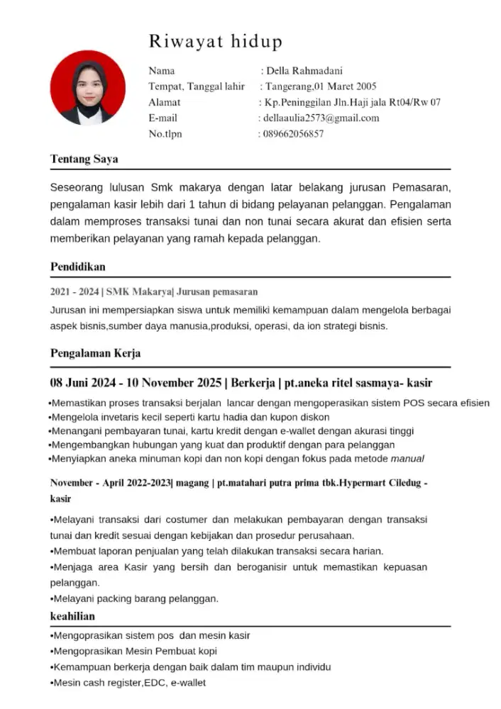 Info loker antar jemput sekolah