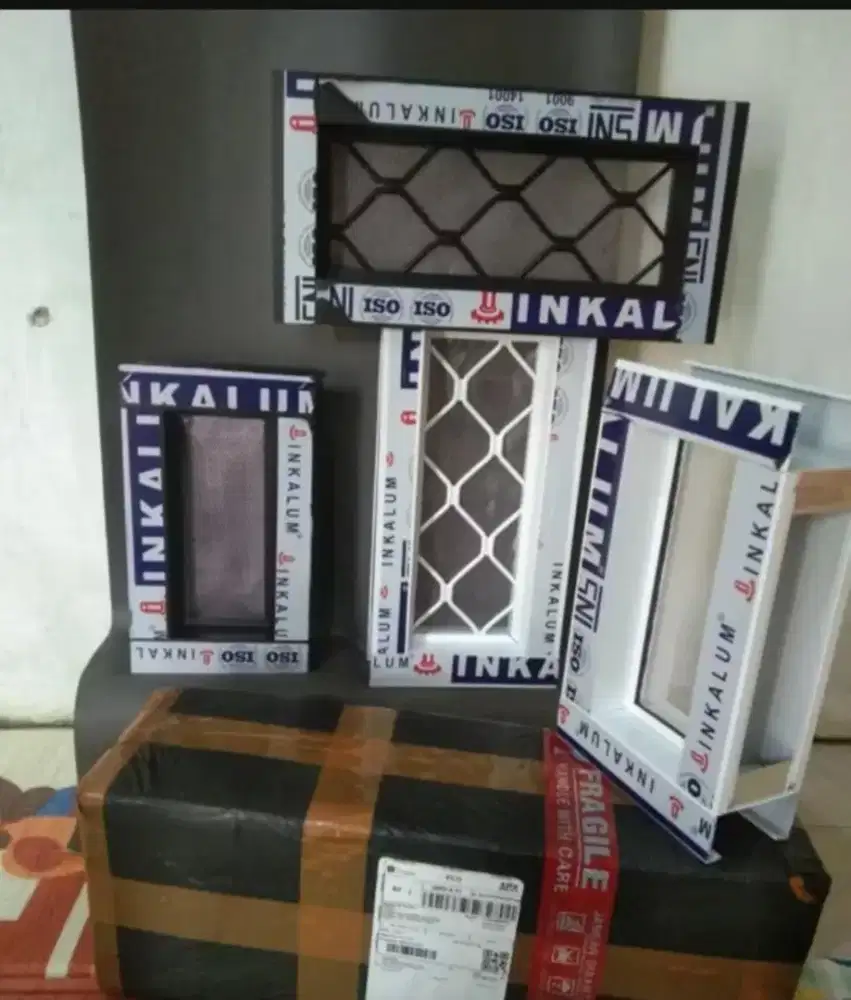 Loster Fentilasi Udara Bahan Aluminium, Loster Almini, Roaster Jendela