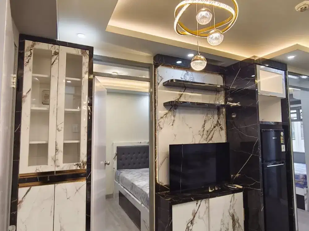 Di Jual Unit Baru Renovasi Mewah Apartemen Gading Nias 2BR Fully Furnished