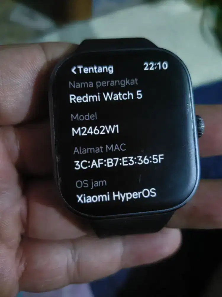 Jam redmi watch 5 fulset