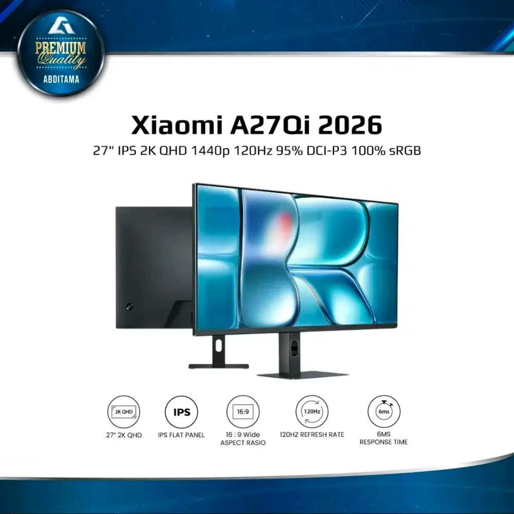Monitor Xiaomi A27Qi 2026 2K 1440p New