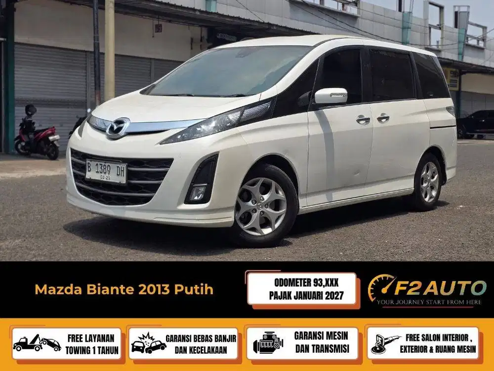 Mazda Biante AT 2013 Putih
