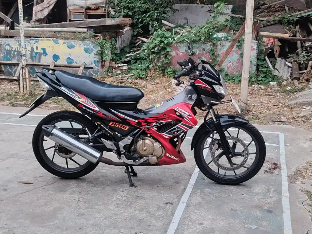 Suzuki Satria F 150cc thn 2011 plat 2031 siap pakai di Cengkareng