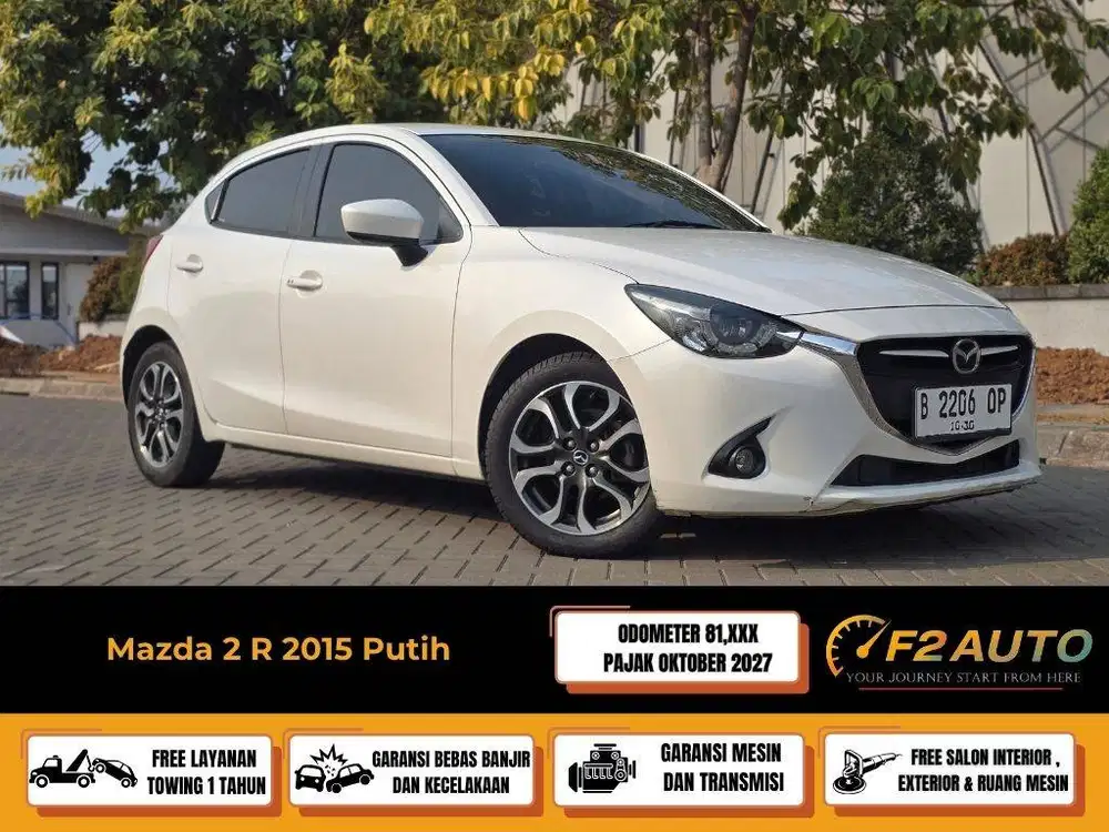 Mazda 2 R AT 2015 Putih