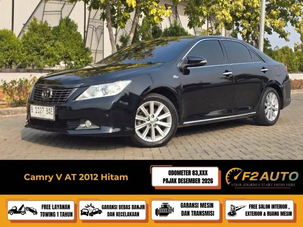 Camry V AT 2012 Hitam (New Model)
