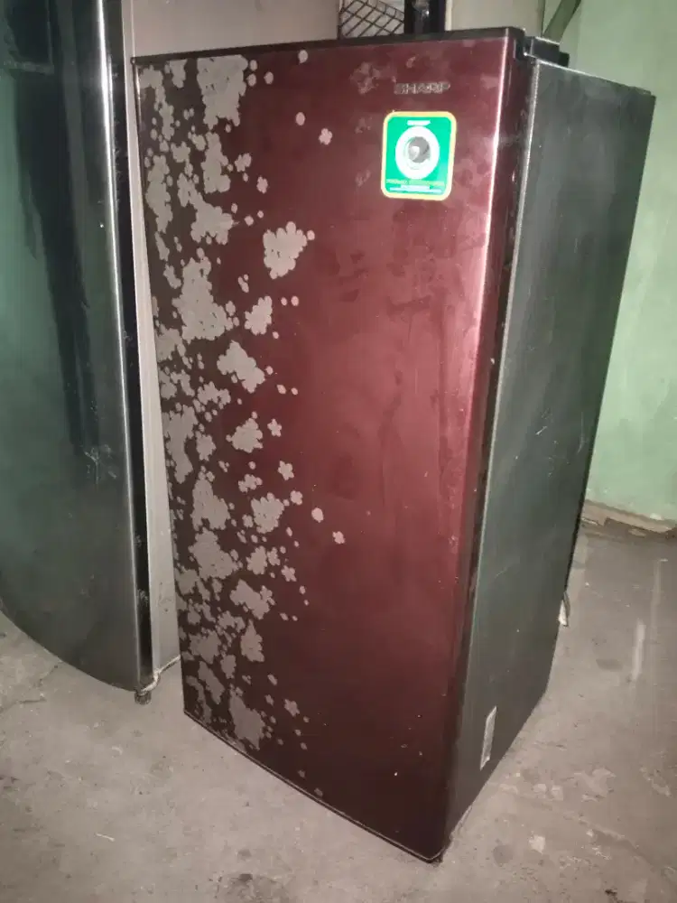 Kulkas sharp 1pintu orisinilan normal dingin beku siap pakai