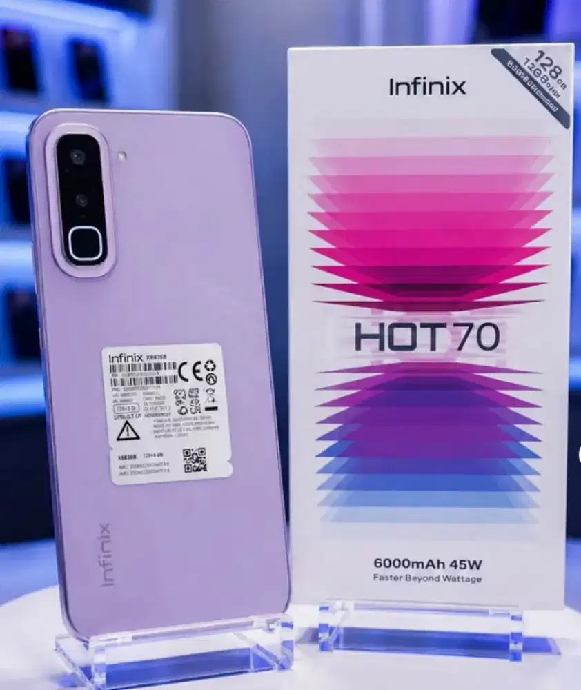 INFINIX HOT 70 16/128GB 'ATLANTIS DAHSYAT'