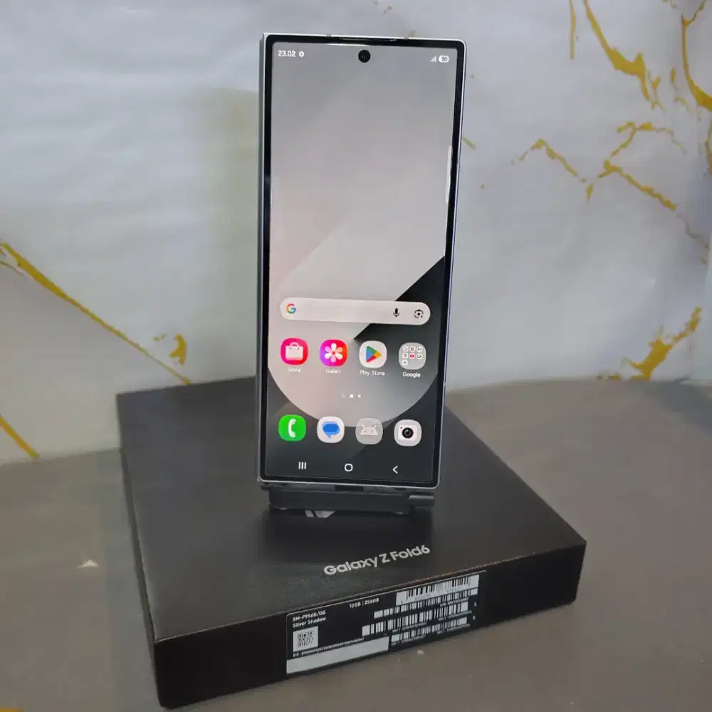 SAMSUNG GALAXY Z FOLD 6 EX SEIN 12/256 FULLSET SIAP PAKAI