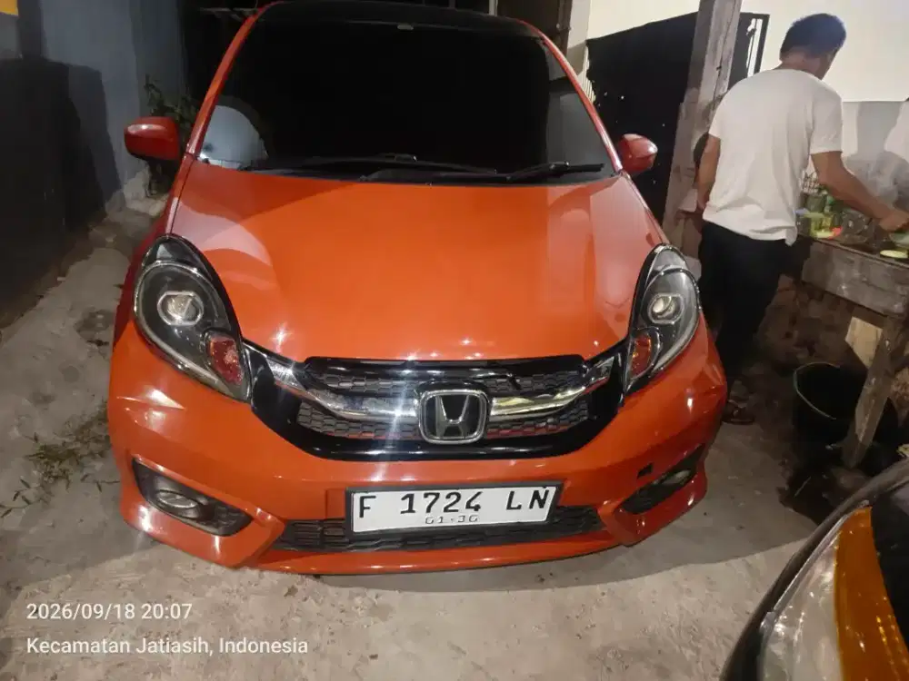 LANGKA Brio e matic Orange cash 91jt  pajak off 2x