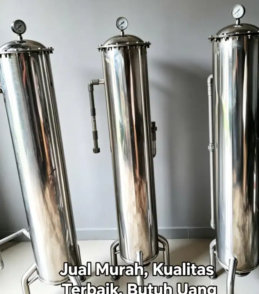 Jual tabung stainless bekas 3 buah