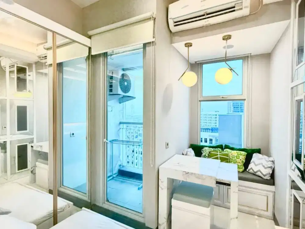 Sewa Harian Benson Studio Full Furnish Lantai 51 Pakuwon Mall Hanya 400K