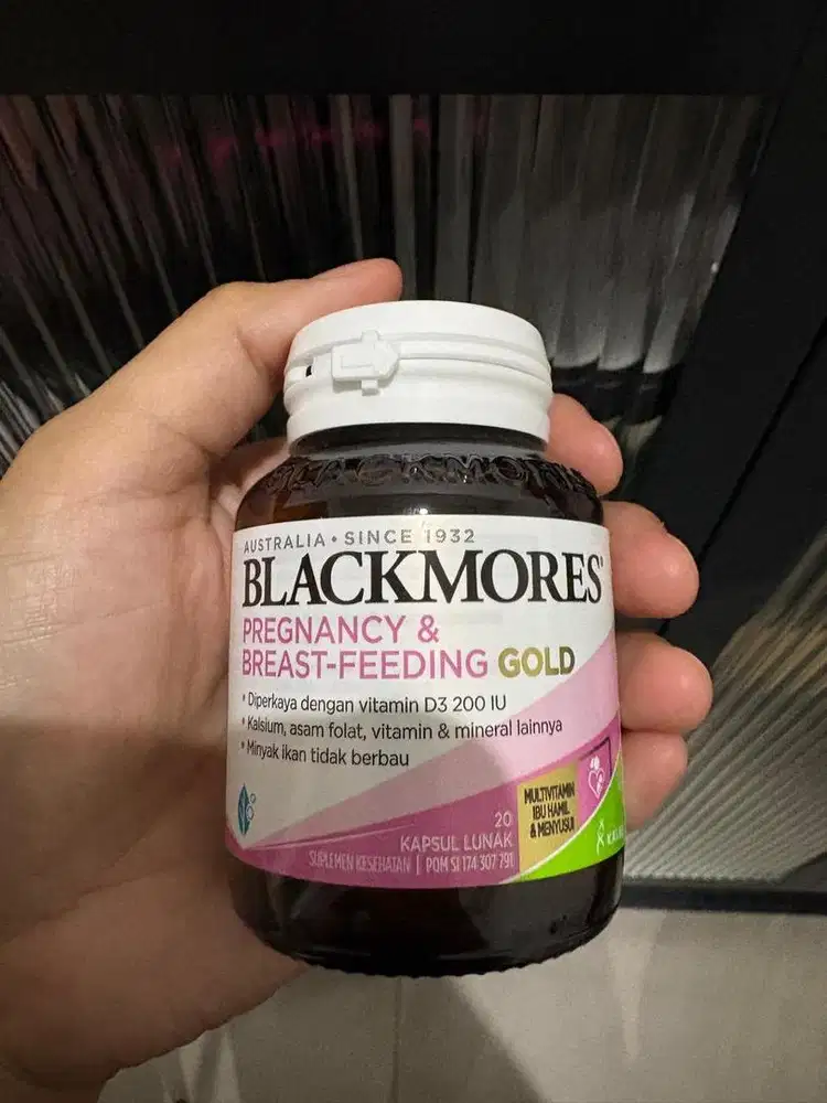 Blackmores Pregnancy & Breast Feeding Gold 20 Kapsul