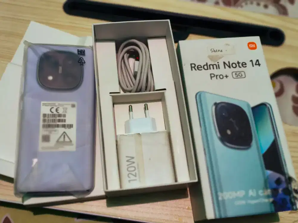 Redmi Note 14 Pro Plus 5G (Purple) - Mulus Like New!
