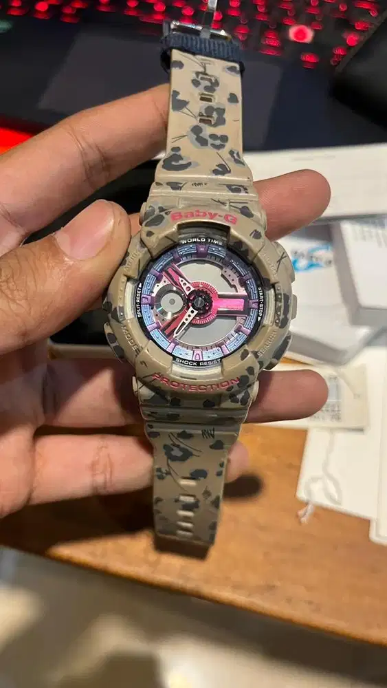Casio Baby-G Flower Leopard BA110FL8ADR