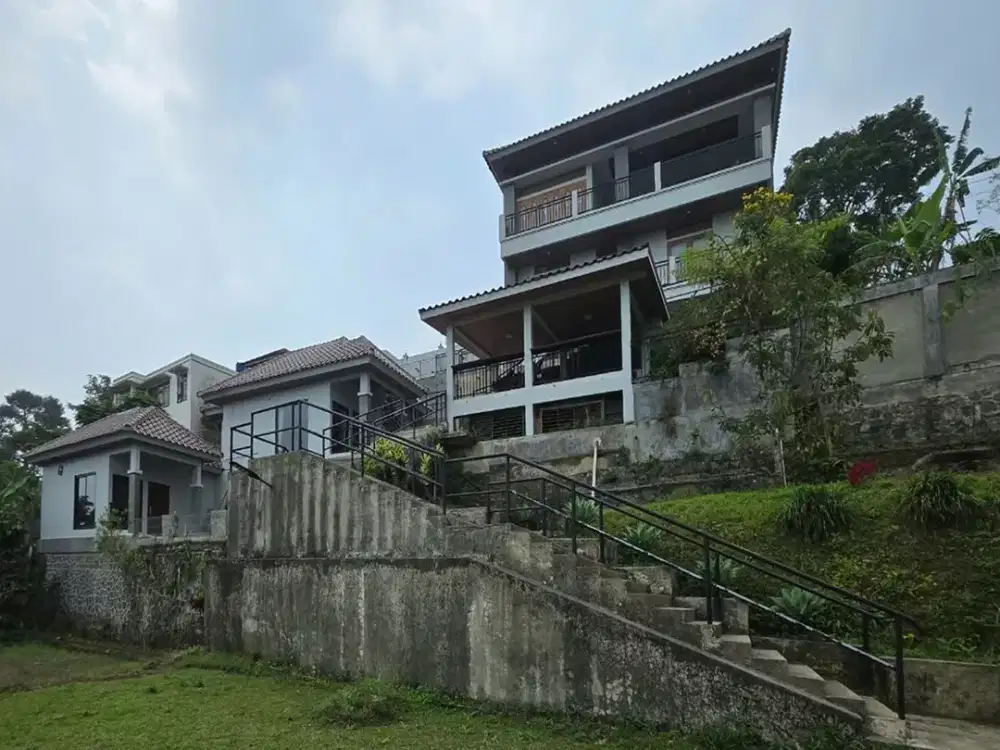 #0190 DIJUAL VILLA VIEW GUNUNG PANGRANGO DI PUNCAK