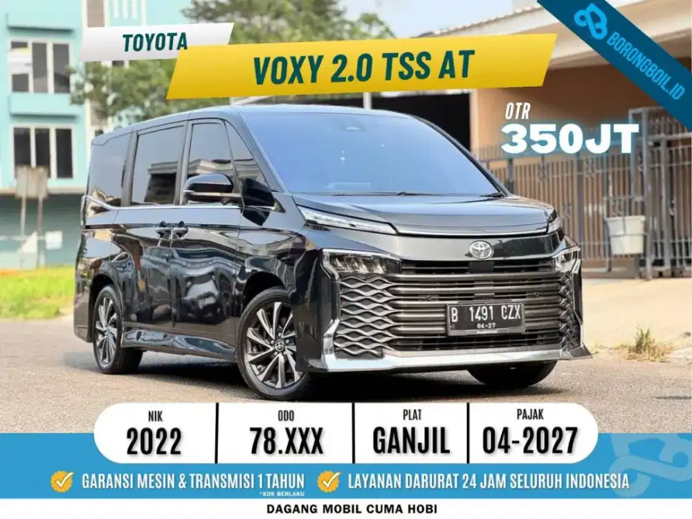 [TERMURAH] Toyota Voxy 2.0 Tss AT 2022