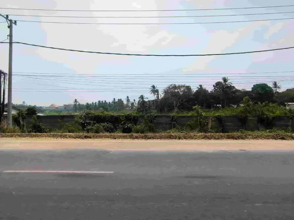 Dijual Lahan Strategis Pinggir Jalan Utama H.M Noerdin Pandji Kenten Palembang