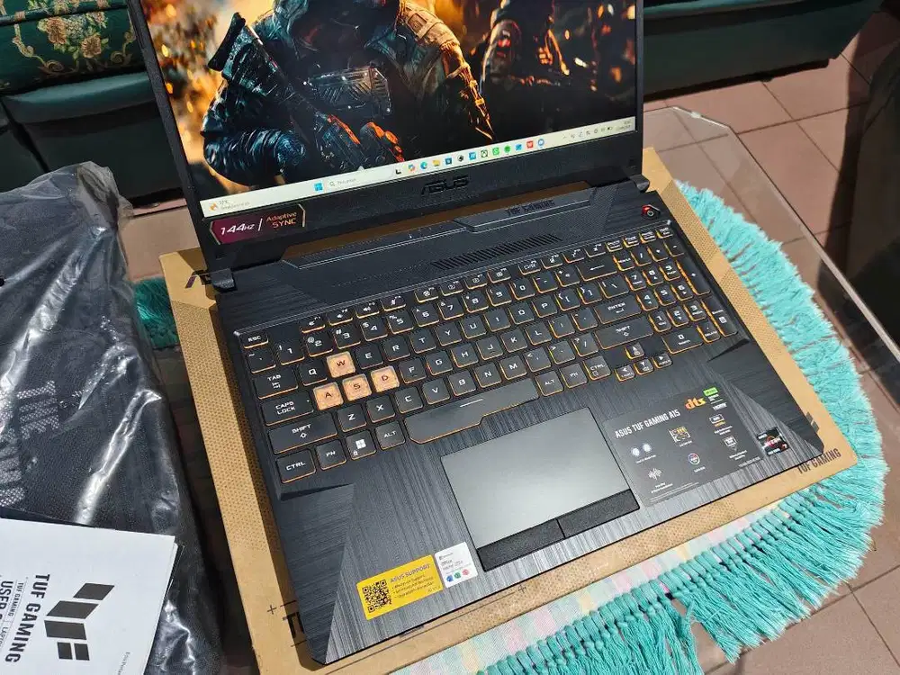 garansi panjang sampai maret 2027 laptop asus tuf fa506ncr-r735b1t