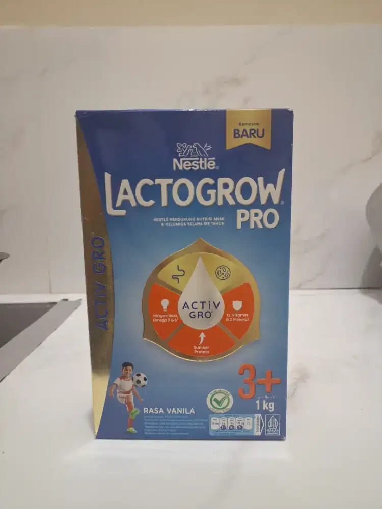 Susu Pertumbuhan Lactogrow 3+ Vanila