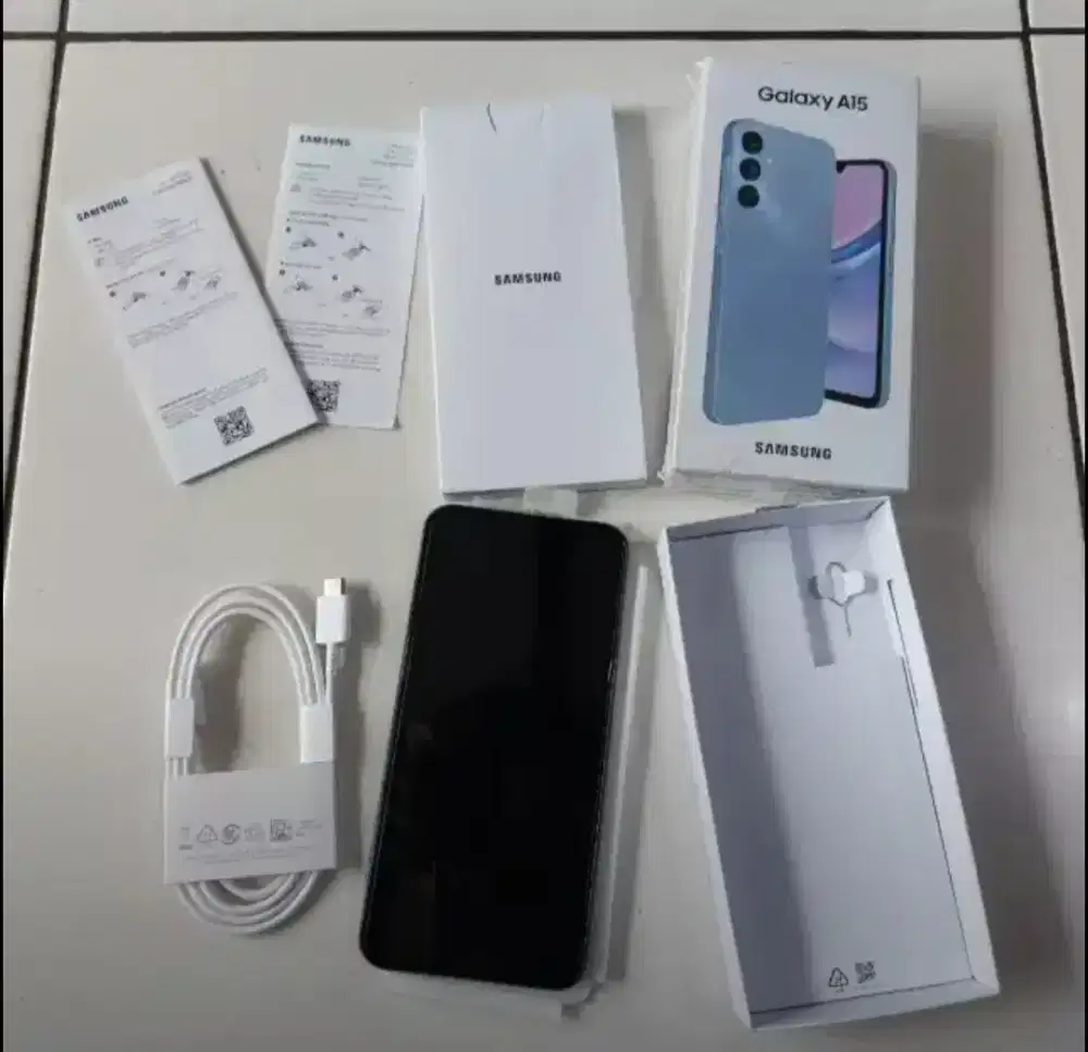 Samsung GALAXY A15 4G RAM 8/128GB Blue Fullset