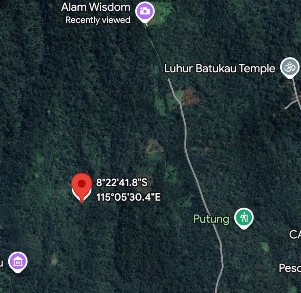 Dijual tanah SHM 1.1 Hektar daerah Penebel, Tabanan