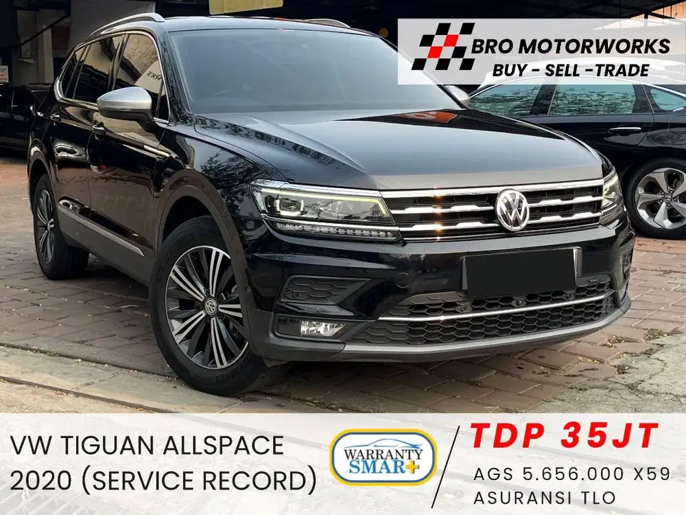 (SERVICE RECORD) VW TIGUAN ALLSPACE 2020, TIGUAN ALLSPACE 2019, 2021