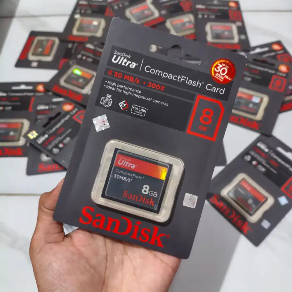 Memory CF Card 8GB Sandisk Ultra Original Memori Kamera Compact Flash