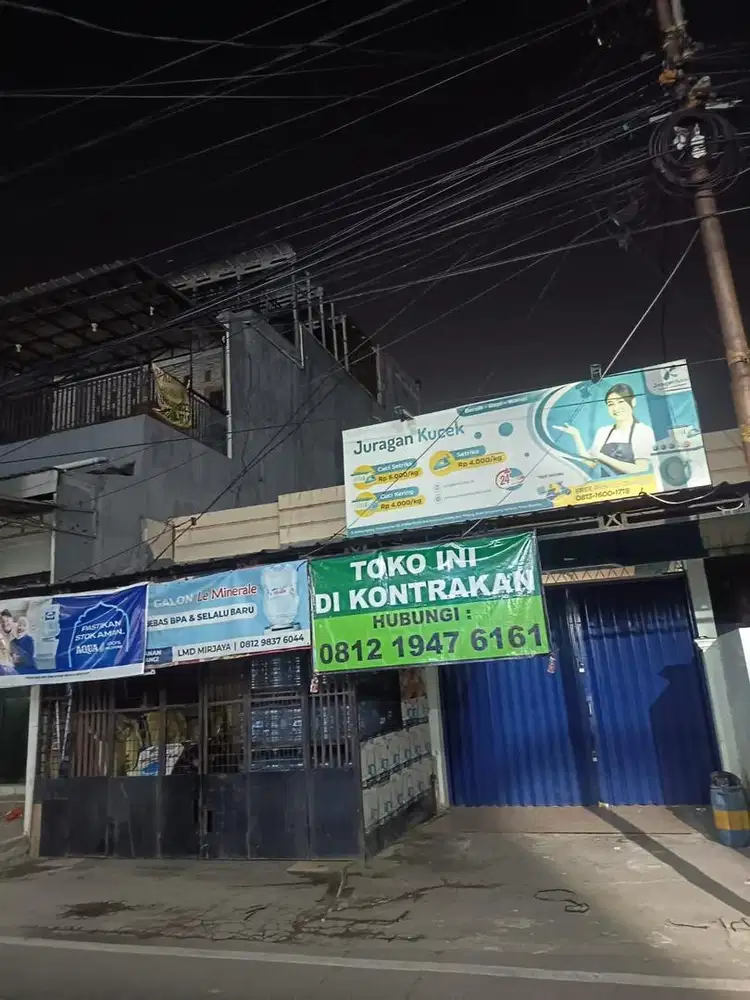 BU DI JUAL RUKO 1 LANTAI - 2 PINTU | Rp 1.8M (nego)