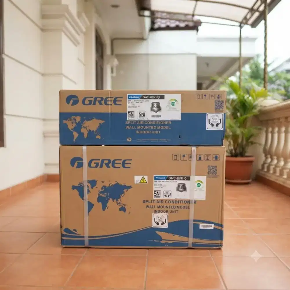 PROMO AC GREE 1/2PK + PASANG