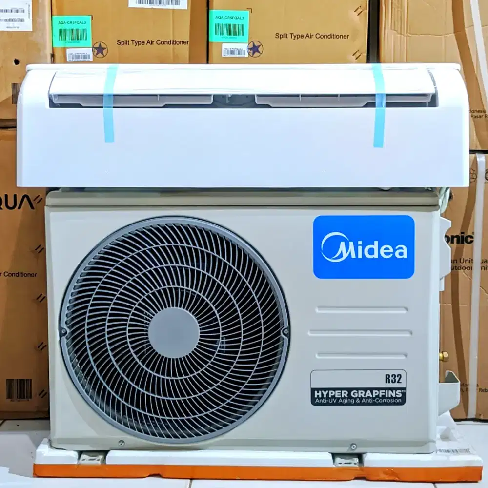 PROMO AC MIDEA 1/2PK + PASANG