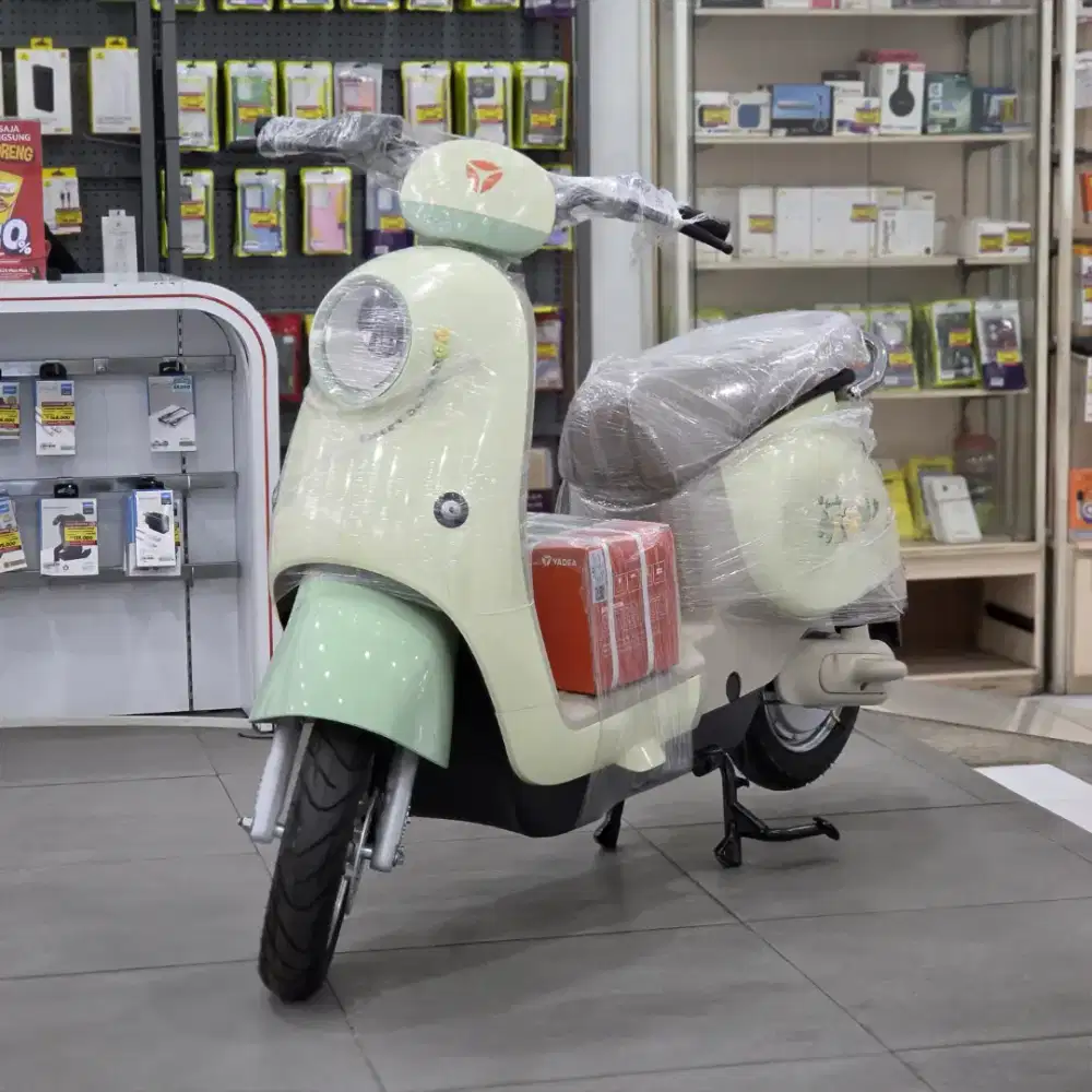 Promo sepeda listrik yadea yuanqi diskon langsung hingga 500 ribu