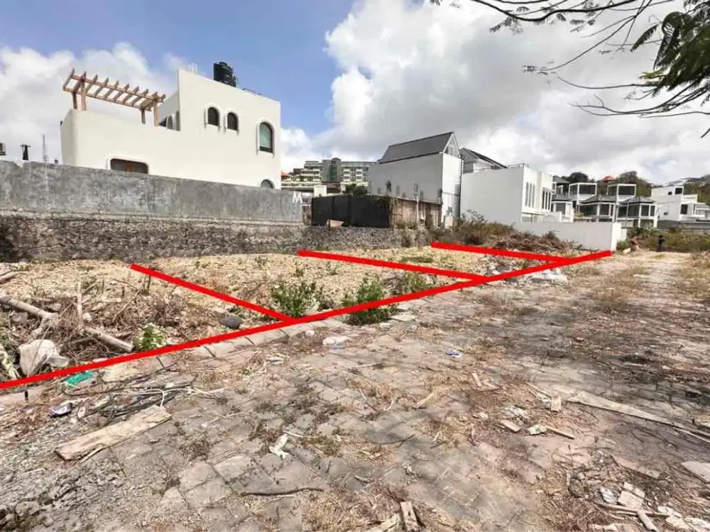 Tanah Kavling Sangat Strategis 112 m2 Area Villa Jl Dharmawangsa
