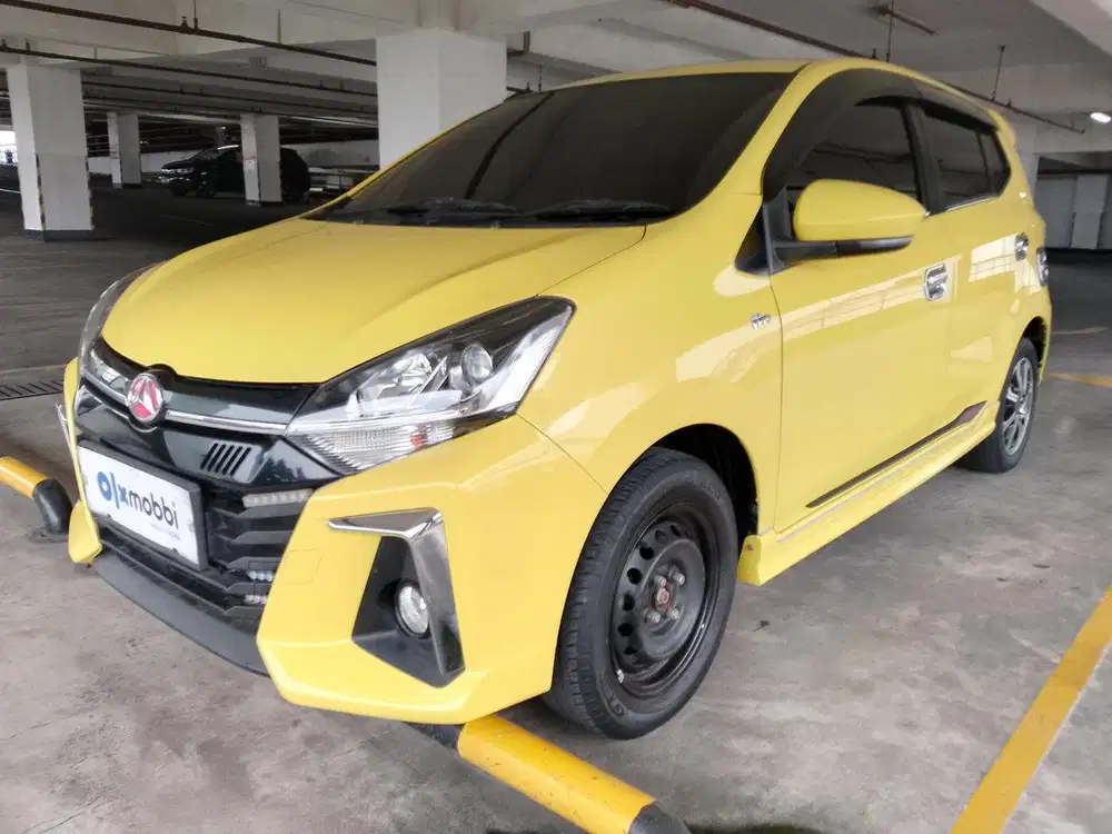 TDP 1 JUTA Daihatsu Ayla 1.2 R Bensin-AT 2021 Kuning CUZAB