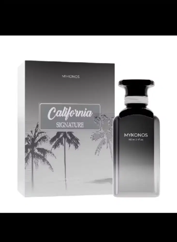 Mykonos California signature botol 100ml, second isi 95%