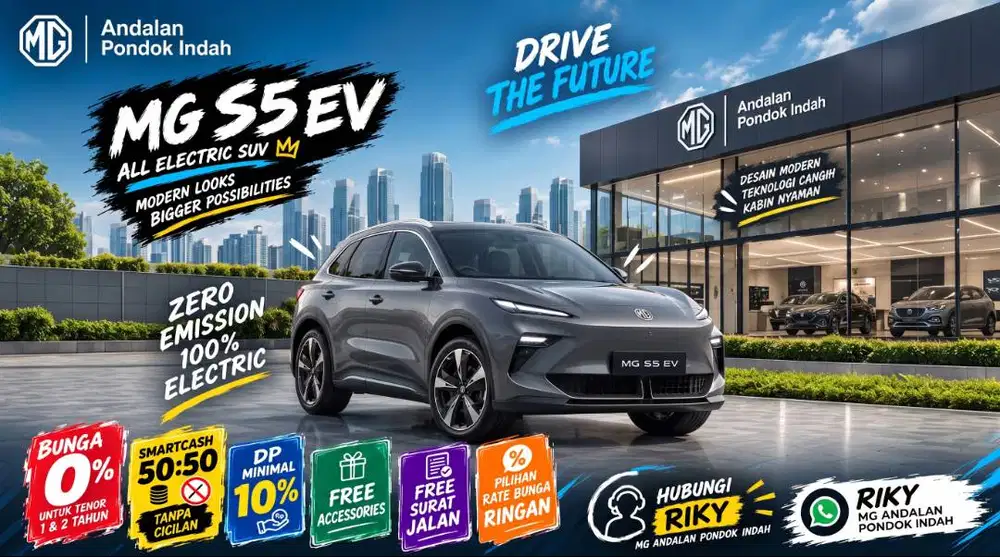DP 50 JT MG S5 EV IGNITE DAN MAGNIFY 2026 BARU PROMO KREDIT