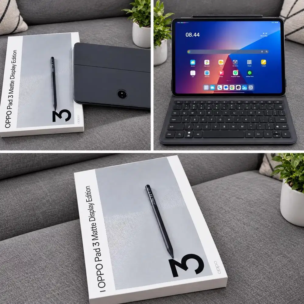 Oppo PAD 3 256GB Matte Display Edition + Keyboard + Pen Ori SEPAKET