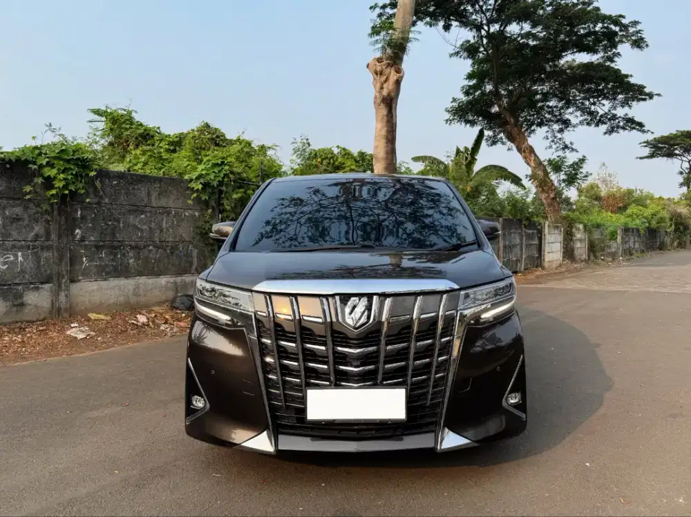 TOYOTA ALPHARD G ATPM CASH 2018