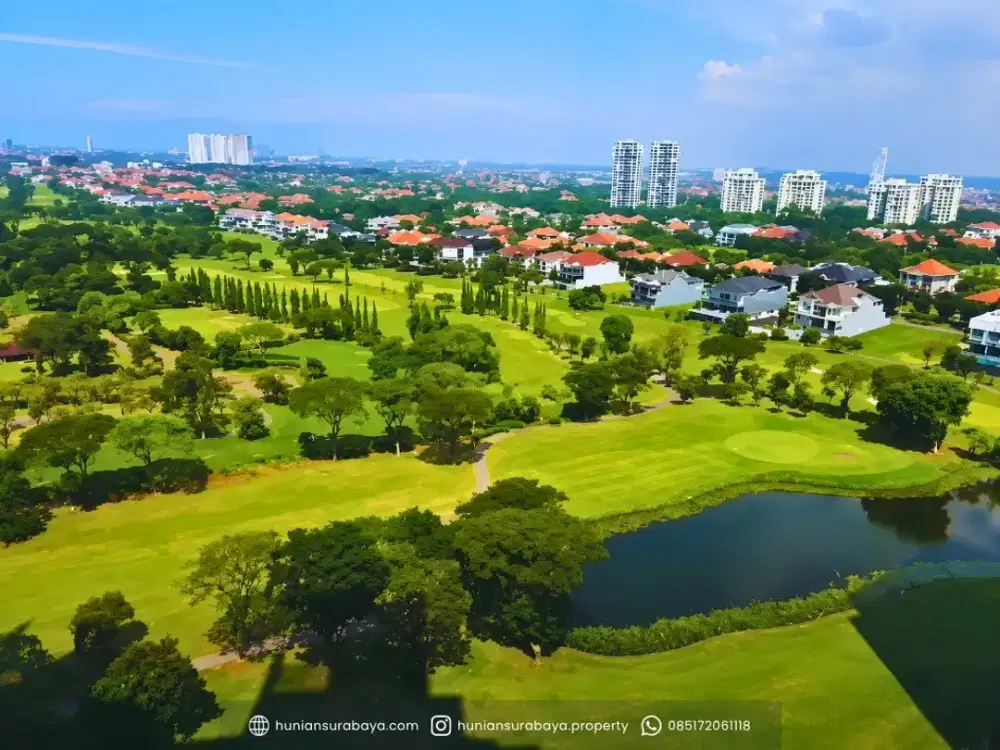 Apartemen Adhiwangsa Surabaya Barat 3BR Golf View Furnished