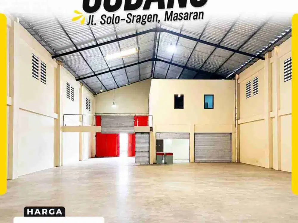 Dijual Gudang