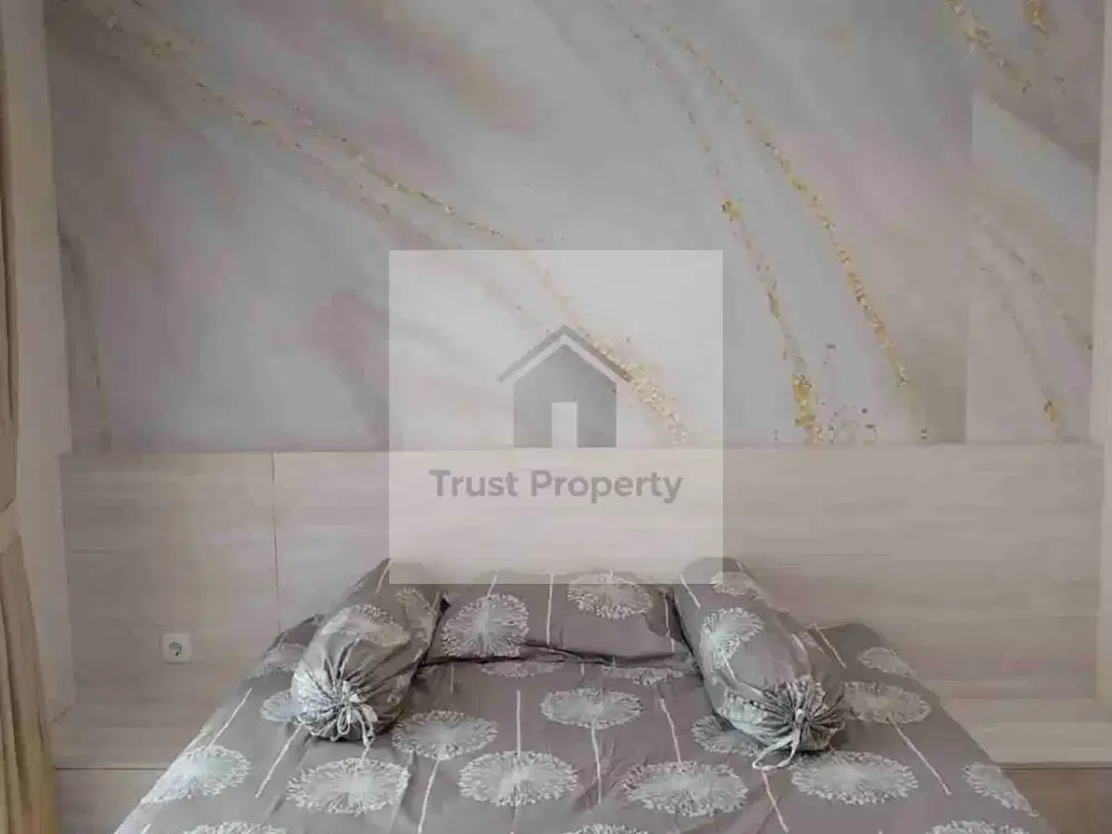 Disewakan 1BR Furnished Apt. Puri Orchard lt. rendah View Pool