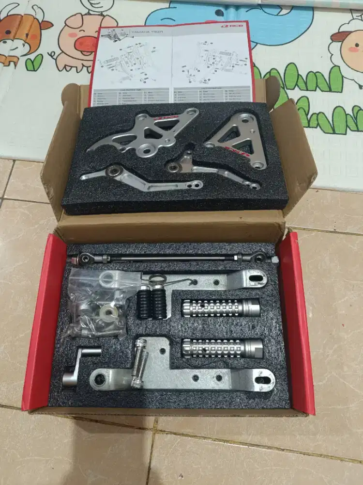 RCB MX KING SINGLE FOOTREST FOR RACE