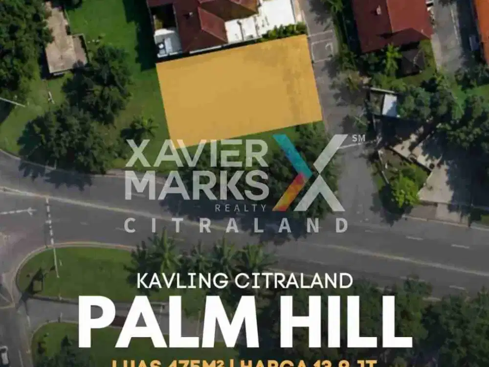 Jual Tanah Citraland Palm Hill 1
