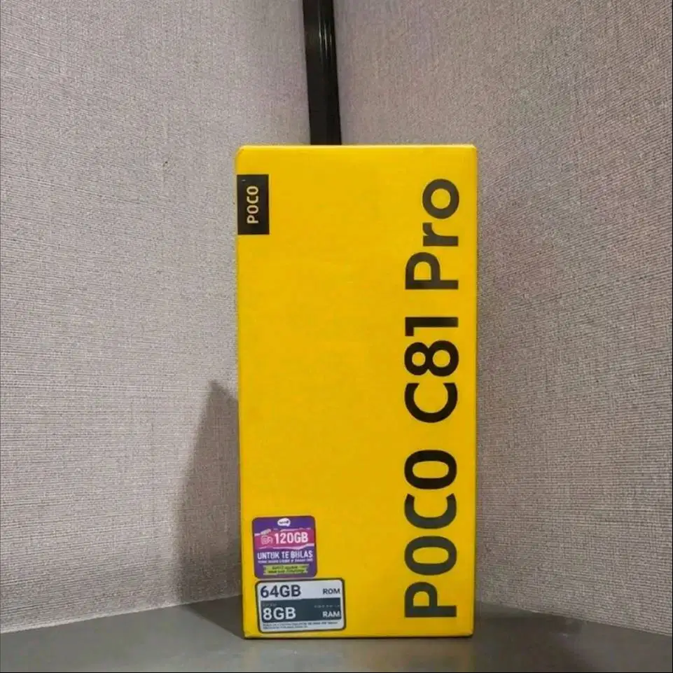 POCO C81 Pro 4/128 NEW/SEGEL/GARANSI RESMI
