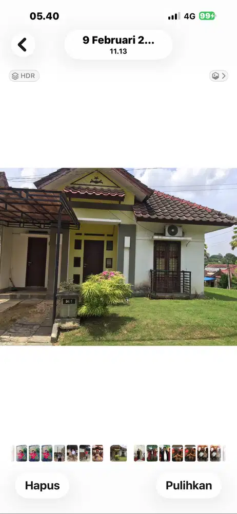 Jual Rumah 45/190 di hook, Cluster Tarakan Gran Taman Sari Samarind