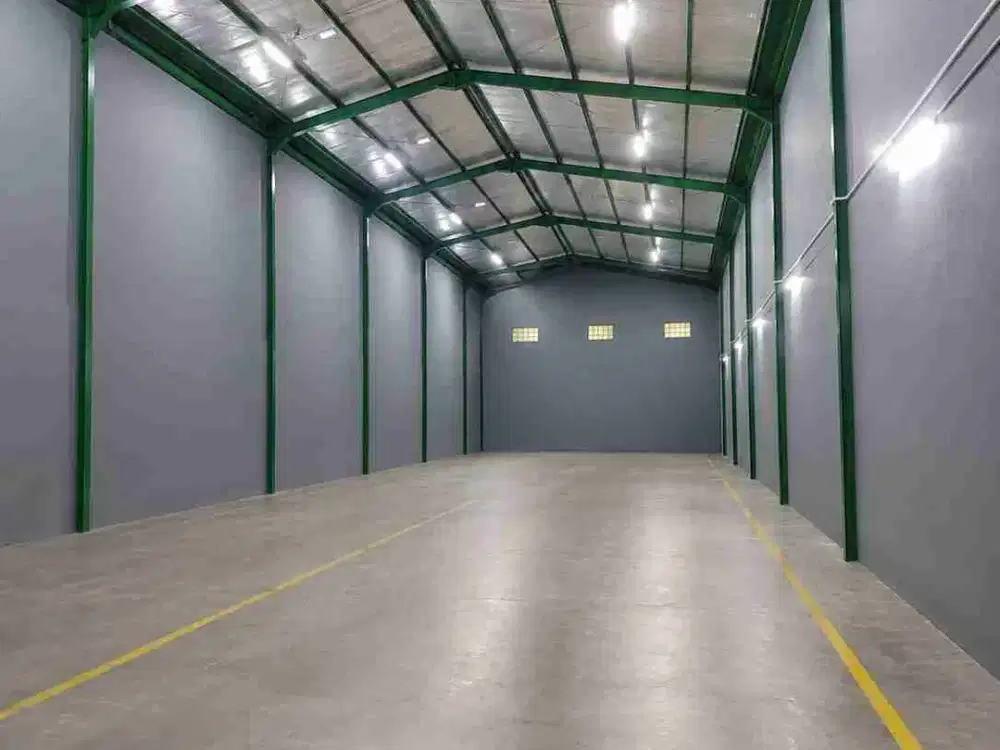 gudang siap pakai full canopy strategis dekat gading Serpong